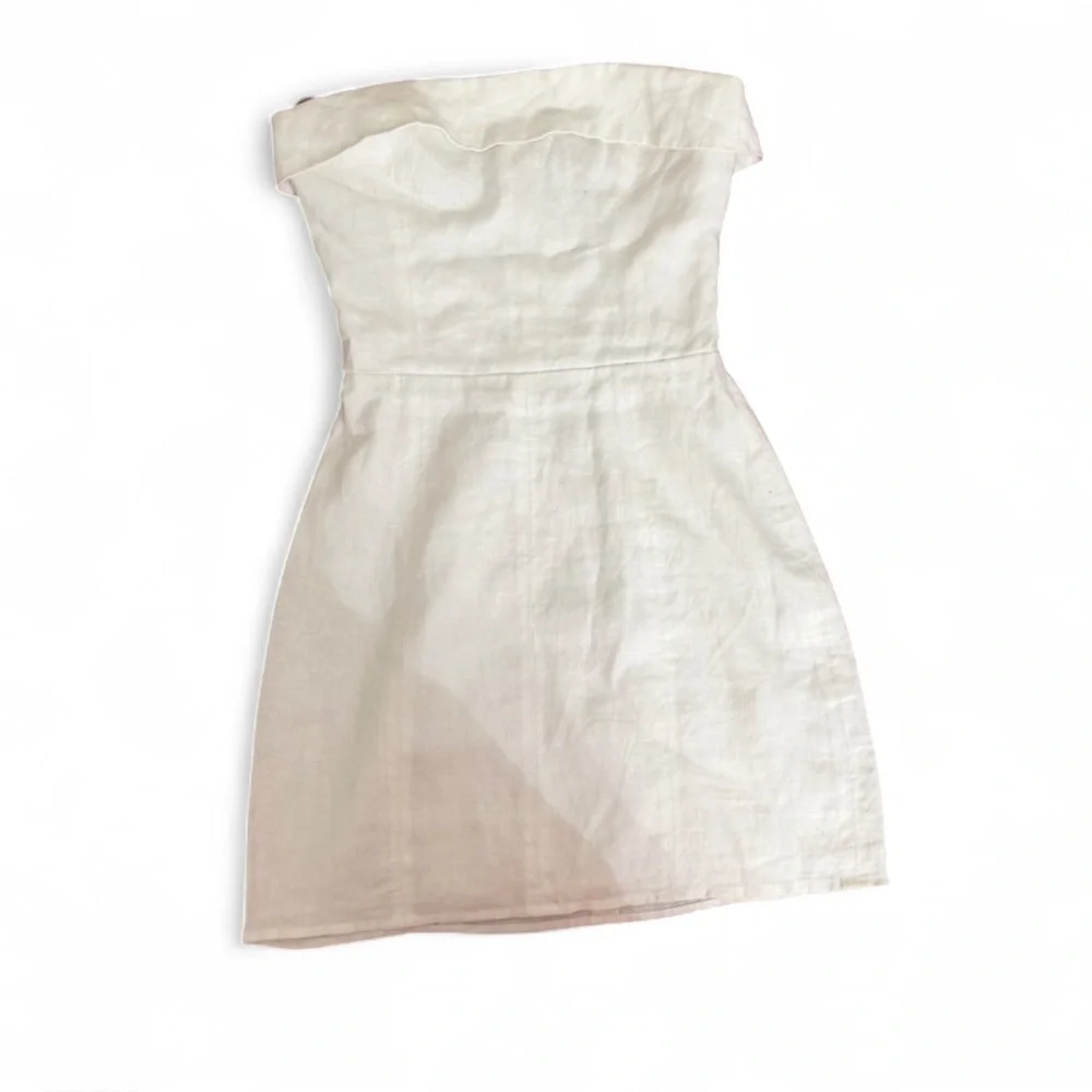 Reformation Madilyn Strapless Linen Dress - Picture 3 of 7
